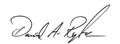 Daniel A. Rykhus' Signature
